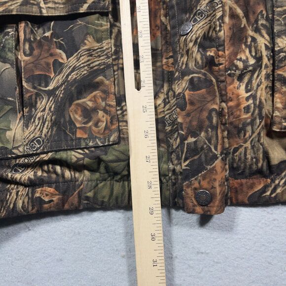 AGO‎ All Game Outfitters Hunting Jacket Mens Size XL Camo Hooded Full Zip Mossy - Picture 6 of 10